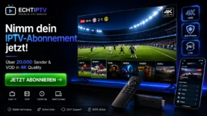 Bester IPTV Anbieter Deutschland 2026