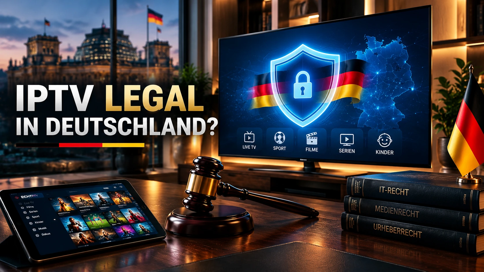IPTV legal in Deutschland? Was man 2026 wissen muss
